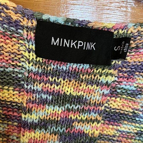 🚨MinkPink colourful knit tank top - Picture 2 of 7